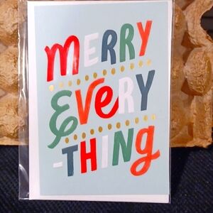 3 for $10 NIP Hallmark Good Mail Holiday Card